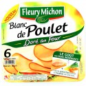 180G 6 Tranches Blanc De Poulet Dore Au Four Fleury Michon