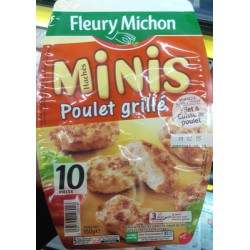 Fm Mini Hache Poulet Grill150G