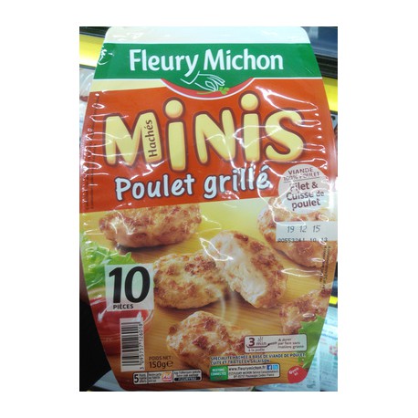 Fm Mini Hache Poulet Grill150G
