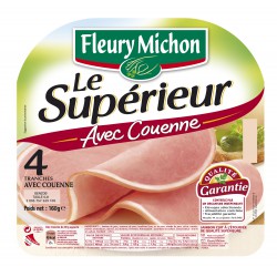 160G 4 Tranches Jambon Le Superieur Ac Fleury Michon