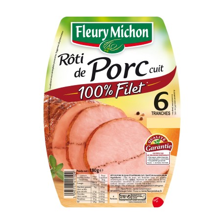Fm Roti De Porc Cuit 6Tr 210Gr