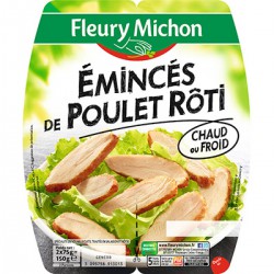 2X75G Eminces De Poulet Roti