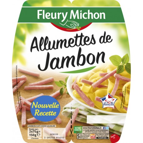 Fm Allumettes Jambon 150G