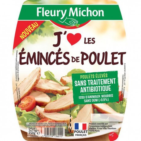 Fm Eminces Poulet J Aime 150Gr
