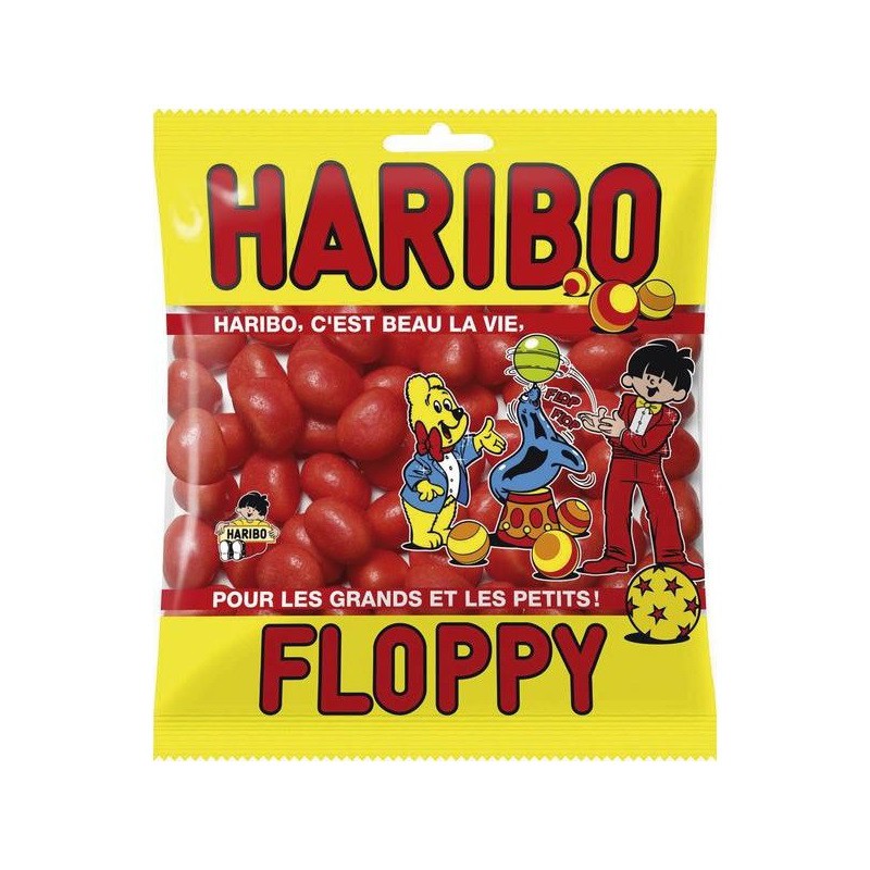 Floppie's Haribo, le bonbon Floppy maintenant de toutes les couleurs