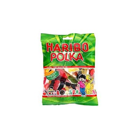 Haribo Bonbons Polka Haribo Sachet Assortiment 300G