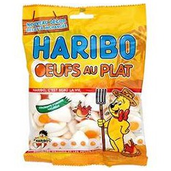 Haribo Bonbons Œufs Au Plat : Le Sachet De 300 G