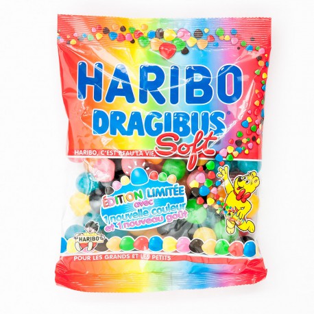 Haribo Bonbons Dragibus Soft : Le Sachet De 300 G - DRH MARKET Sarl