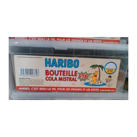 Haribo Bout.Cola Bte210P 0.05E