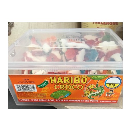 Haribo Croco Bte 210P 0.05E