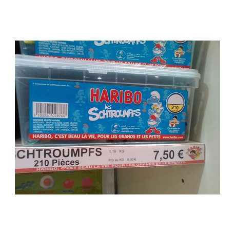 Haribo Bte 210Pschtroumpf0.05E