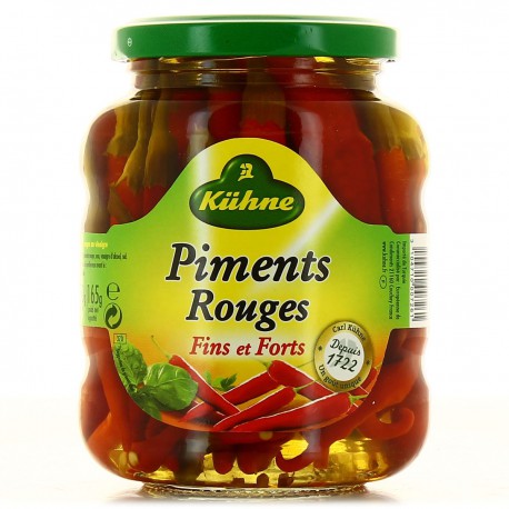 Kuhne Piment Rge Vinaigre 165G