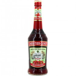70Cl Bouteille Creme Framboise 15% Heritier G