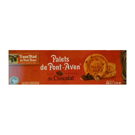 Traou Mad Palet Pep. Choc 100G