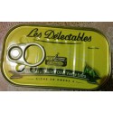 Les Délectables Sardines À L'Huile D'Olive Vierge Extra 125 G ( Égoutté : 90 G )