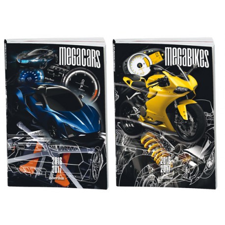 Agenda 12X17 Megacars 1J/P