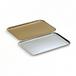 4X25 Plateaux Or 28X42 Cm