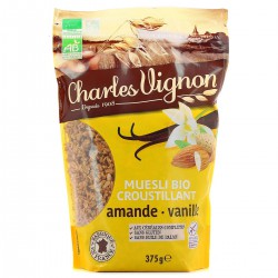 375G Muesli Croustillant Amande Vanille Favrichon Et Vignon