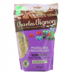 375G Muesli Croustillant Supfruits Favrichon Et Vignon