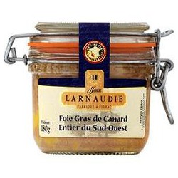 180G Bocal Foie Gras De Canard Larnaudie