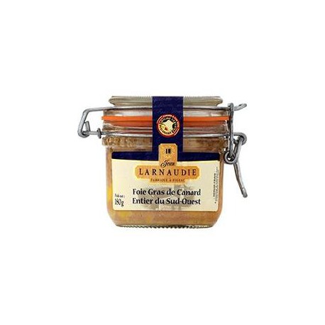 180G Bocal Foie Gras De Canard Larnaudie