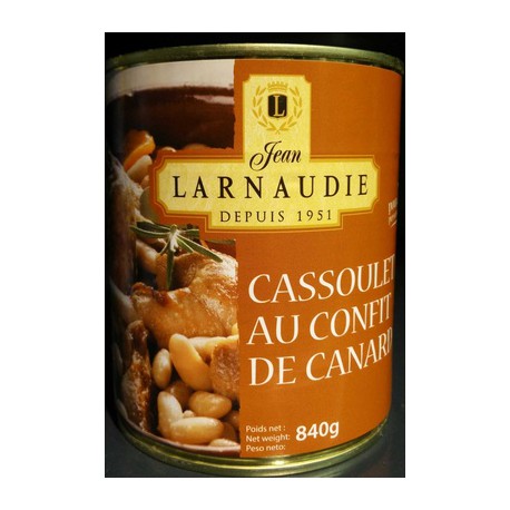 Larn Cassoulet Confit Cnd 840G