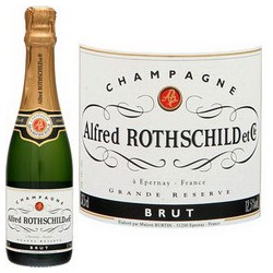 Alfred Rothschild Champagne Grande Réserve Brut : La Bouteille De 37,5 Cl