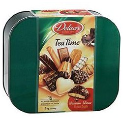 Delacre Biscuits Tea Time Assortiment De 16 Variétés : Les 2 Sachets De 500 G