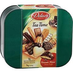 DELACRE : Tea Time - Assortiment de biscuits - chronodrive