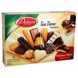 Delacre Biscuits Tea Time Tradition 14 Recettes : La Boite De 500 G