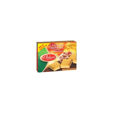 Delacre Canasta Au Fromage Saveur Jambon Fumé Delacre 75G