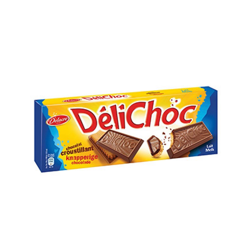 Delacre Biscuits Chocolat Lait Delichoc La Boite De 150 G Drh Market Sarl