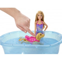 Barbie Baignade Des Chiens