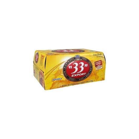 33 Export Bière Blonde 33 Export 4,5° 24X25Cl