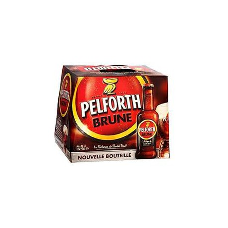 Pelforth Brune Biere 6.5%V Bouteille 12X25Cl