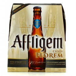 Abbaye D'Affligem Bière Aromatisée Fleur De Sureau D'Abbaye Cuvée Florem : Le Pack De 6 Bouteilles De 25Cl