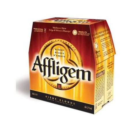 Pack Bouteille 6X25Cl Biere Affligem 8,5°