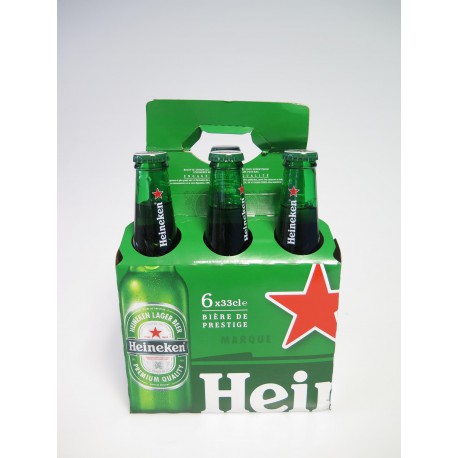 Pack Bte 6X33Cl Basket Heineken 5°
