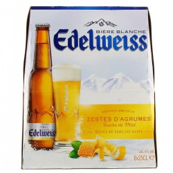 6X25Cl Biere Edelweiss Zestes D Agrumes