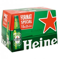 Pack 15X25Cl Heineken 5Ø