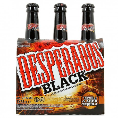 3X33Cl Biere Desperados Black