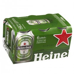 Lot-6Btes 33Cl Heineken Relief 5Ø