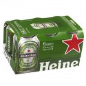 Lot-6Btes 33Cl Heineken Relief 5Ø