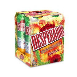 Desperados Bière Aromatisée Téquila : Le Pack De 4 Canettes De 50Cl