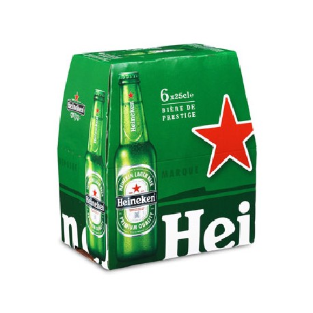 Heineken City Btl 6X25Cl S.Lim