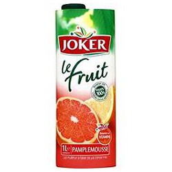 Joker Jus Pamplemousse Ovaline Brick 1L