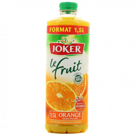 Joker Joker Le Fruit Orange Pet 1,5L