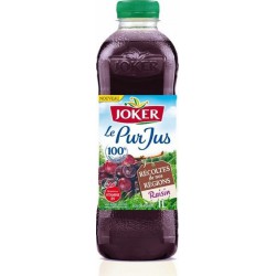 Brick 1L Pur Jus Raisin Recoltes Regions Joker