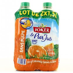 Joker Pj Orange S/Pulpe 2X1L5