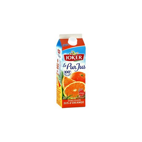 Joker Pur Jus Orange Brick 2L